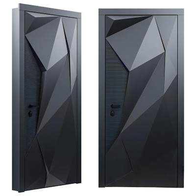 现代几何造型单开门